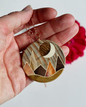 Load image into Gallery viewer, Pendant: Moon Mountains