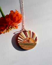 Load image into Gallery viewer, Pendant: Sunset Over The Lake