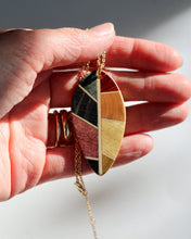 Load image into Gallery viewer, Pendant: Rainbow Leaf
