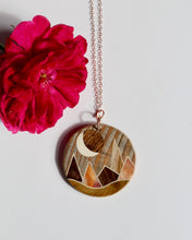 Load image into Gallery viewer, Pendant: Moon Mountains

