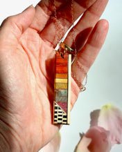 Load image into Gallery viewer, Pendant: Rainbow Grid
