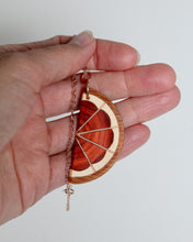 Load image into Gallery viewer, Pendant: Citrus Slices - Grapefruit
