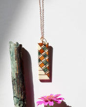 Load image into Gallery viewer, Pendant: Cascading Diamonds
