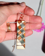 Load image into Gallery viewer, Pendant: Cascading Diamonds
