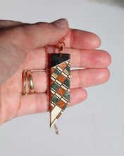 Load image into Gallery viewer, Pendant: Cascading Diamonds
