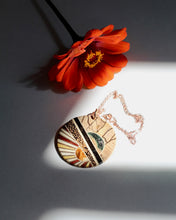 Load image into Gallery viewer, Pendant: Spalted Sunburst
