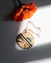 Load image into Gallery viewer, Pendant: Spalted Sunburst

