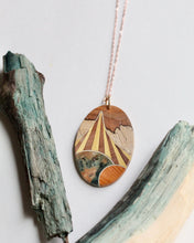 Load image into Gallery viewer, Pendant: Spiraling Mountain
