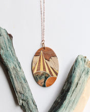 Load image into Gallery viewer, Pendant: Spiraling Mountain
