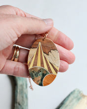 Load image into Gallery viewer, Pendant: Spiraling Mountain
