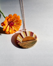 Load image into Gallery viewer, Pendant: Sunset Over The Lake
