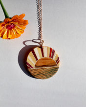 Load image into Gallery viewer, Pendant: Sunset Over The Lake
